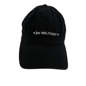 KW Military Black Dad Hat‎ Adjustable Otto Cap